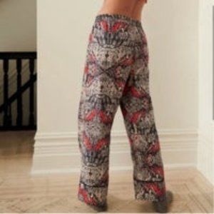 NWT Anthropologie flannel sleep trousers